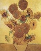 Sunflowers Vincent Van Gogh